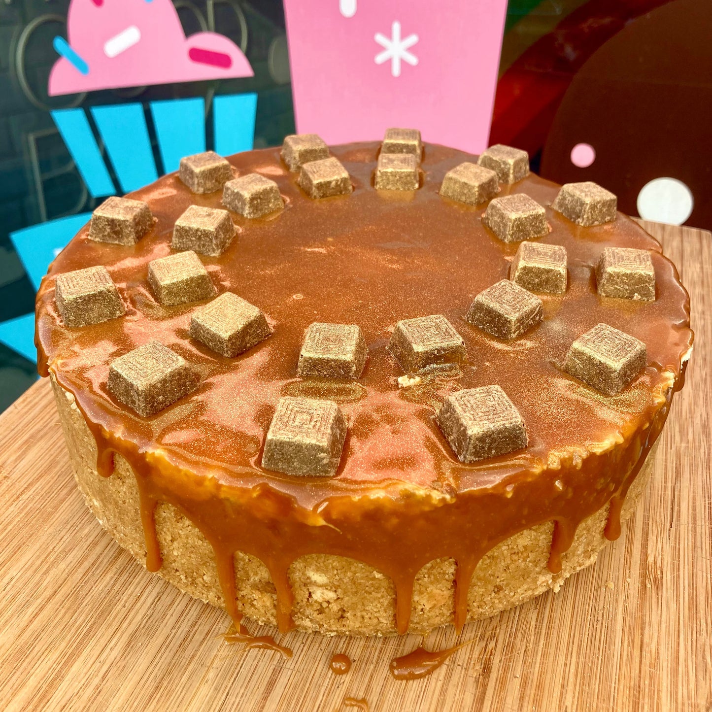 Caramel Munchies Cheesecake