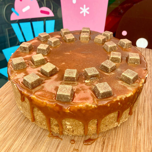 Caramel Munchies Cheesecake