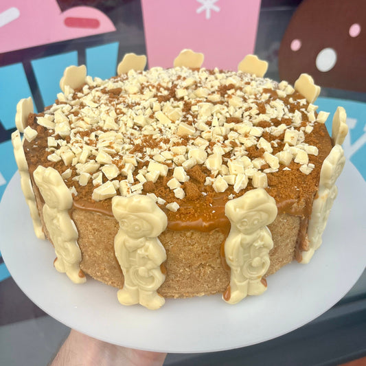 Biscoff Milky Bar Cheesecake