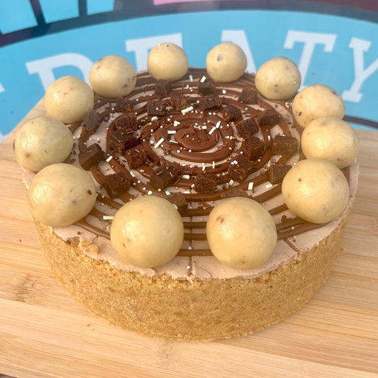 Cookie Dough Brownie Cheesecake
