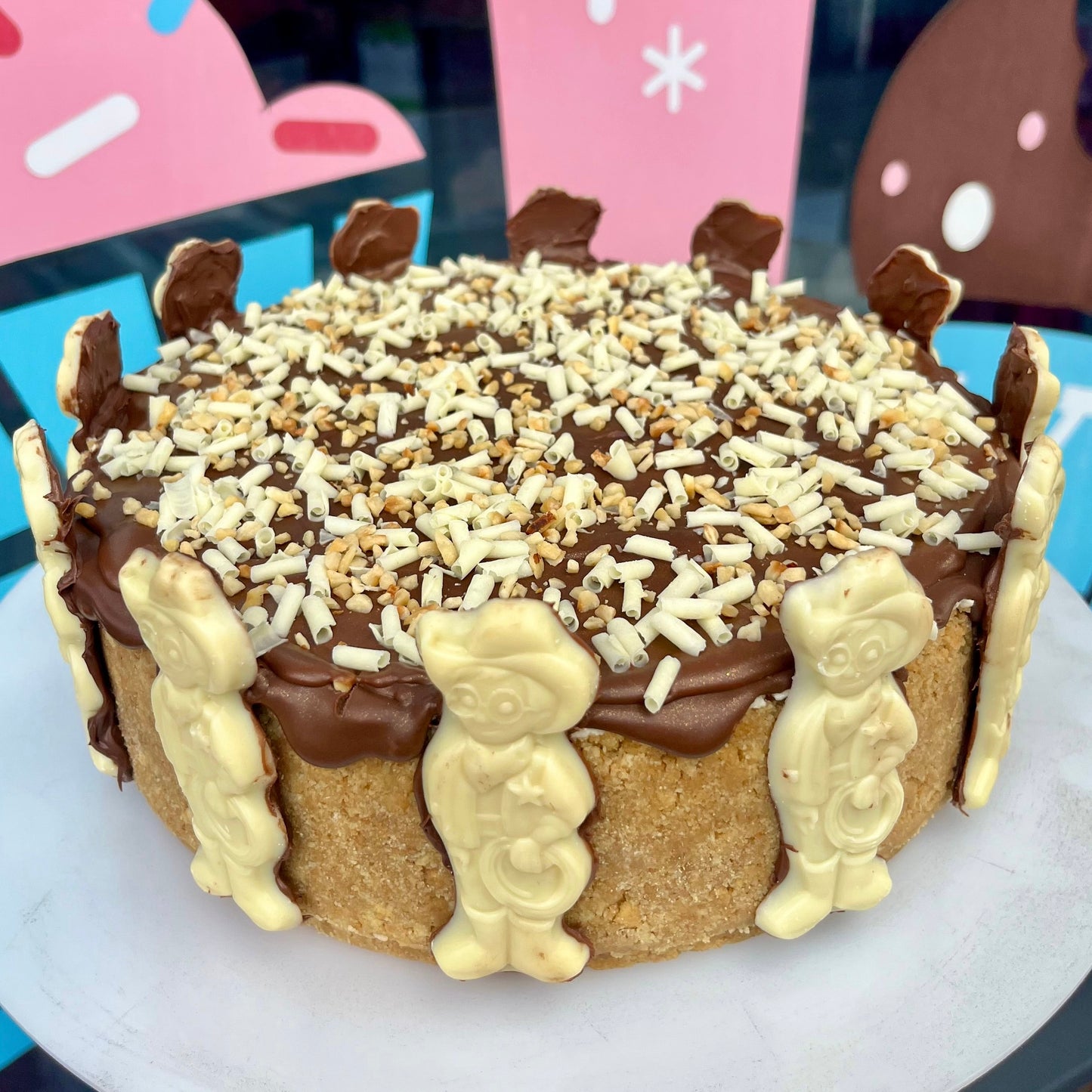 Milky Bar Nutella Cheesecake
